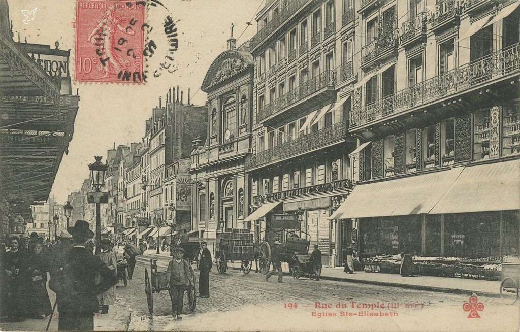 Z - 194 - Rue du Temple eglise Ste-Elisabeth.jpg