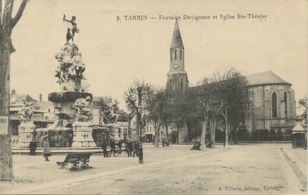 Z - 9 - S2 - Fontaine Duvigneau et eglise Ste-Therese.jpg