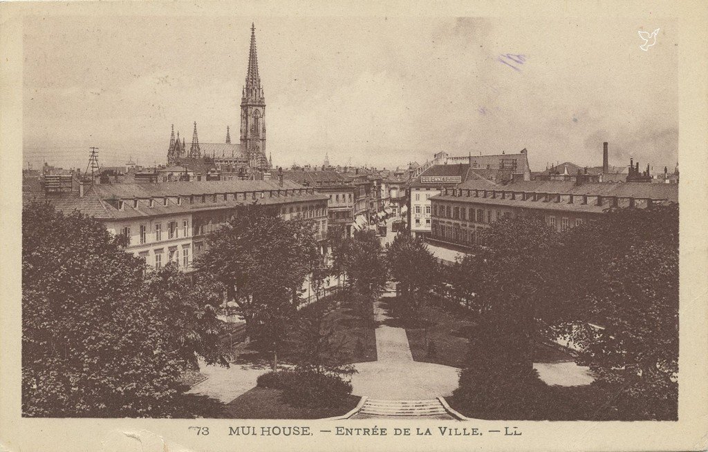 Z - MULHOUSE - LL 73 - Entree de la ville.jpg