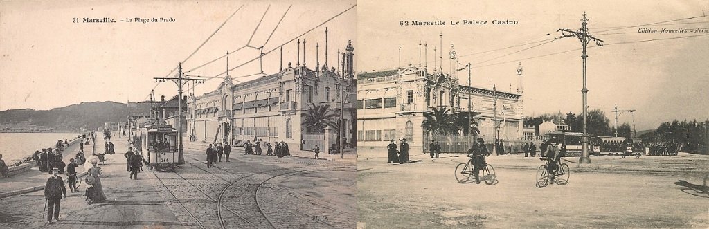 Marseille - La Plage du Prado et le Casino - Le Palace Casino.jpg