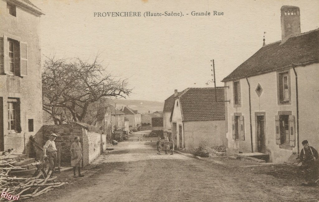 70-Provenchère - Grande Rue - Photo Larcher, Vesoul.jpg