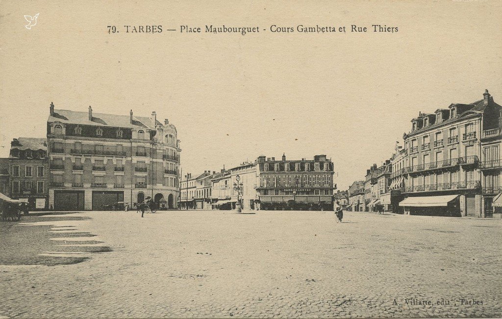 Z - 79 - Place Maubourguet - Cours gambetta et rue Thiers.jpg
