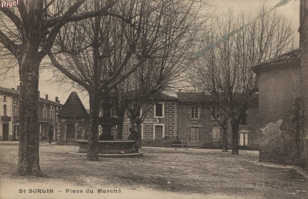 26-St-Sorlin - Place du Marché - Vve Doyat édit.jpg