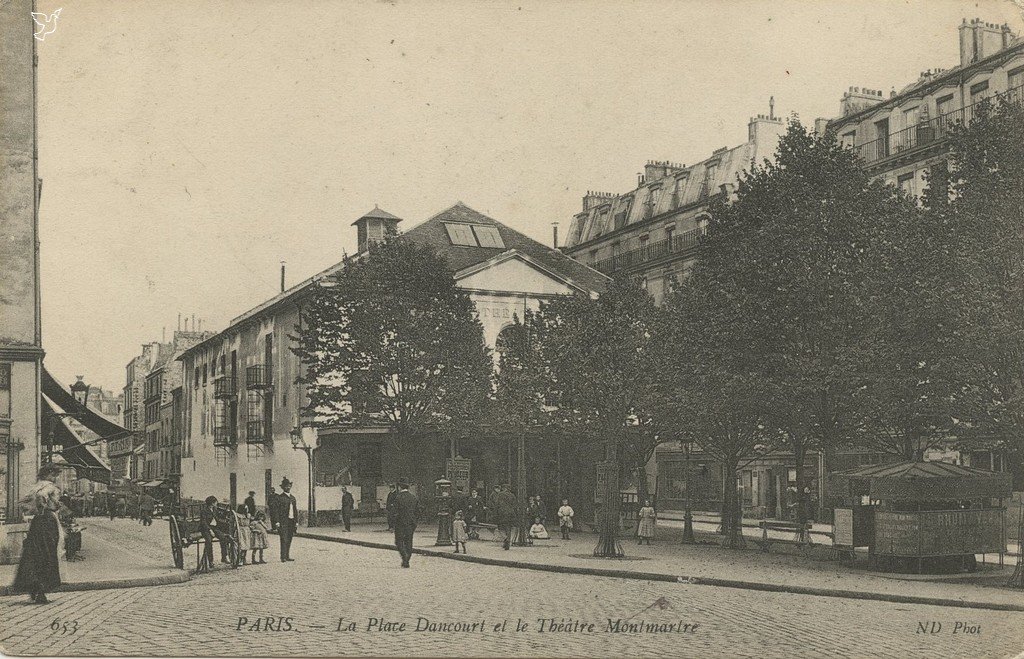 Z - ND 653 - Place Dancourt et Theatre Montmartre.jpg
