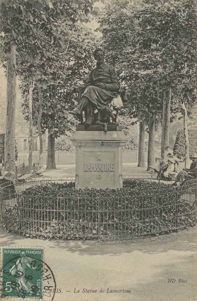 Z - ND 447 - La statue de Lamartine.jpg