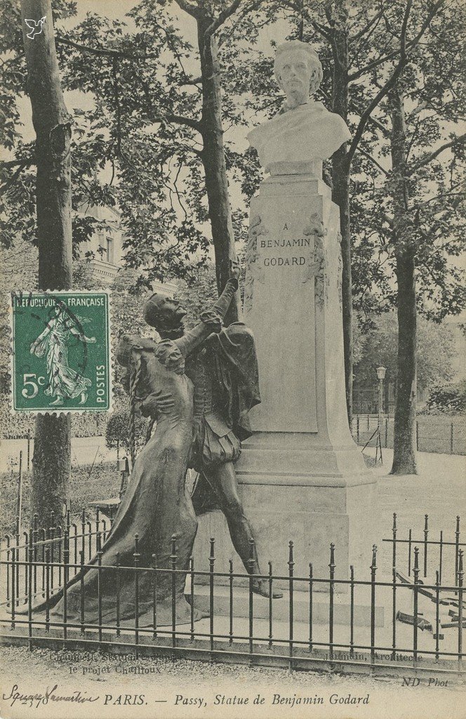 Z - ND 2370 - Passy, Statue de Benjamin Godard.jpg