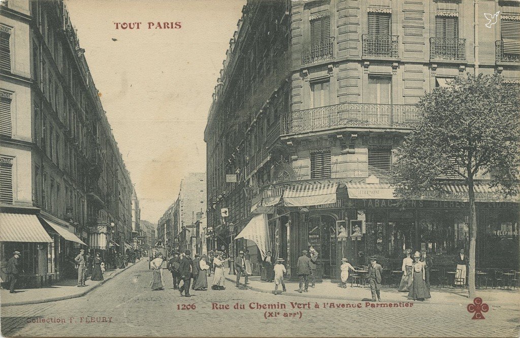 1206 - Rue du Chemin vert à l'avenue Parmentier.jpg