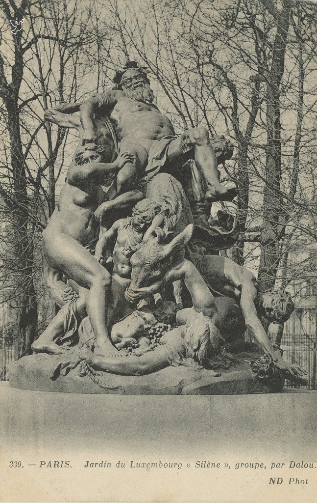 Z - ND 339 - Jardin du Luxembourg - Silène , groupe de Dalou.jpg