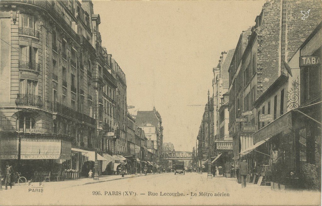 Z - RUE LECOURBE - FF 996 - Le Métro aérien.jpg