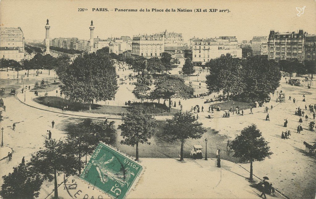 Z - NATION - FF 226 bis - Panorama Place de la Nation.jpg