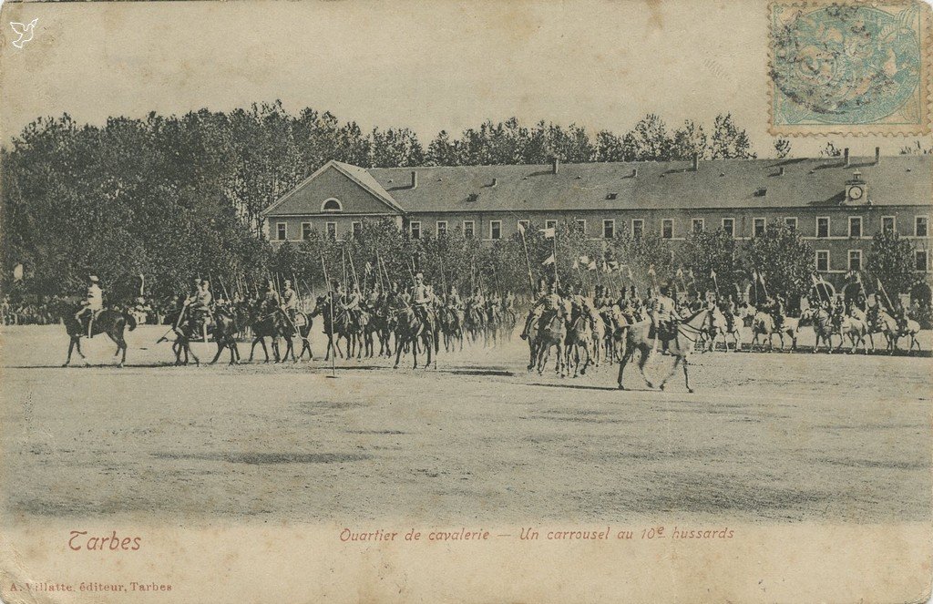 Z - Quartier de Cavalerie un carrousel au 10° hussards.jpg