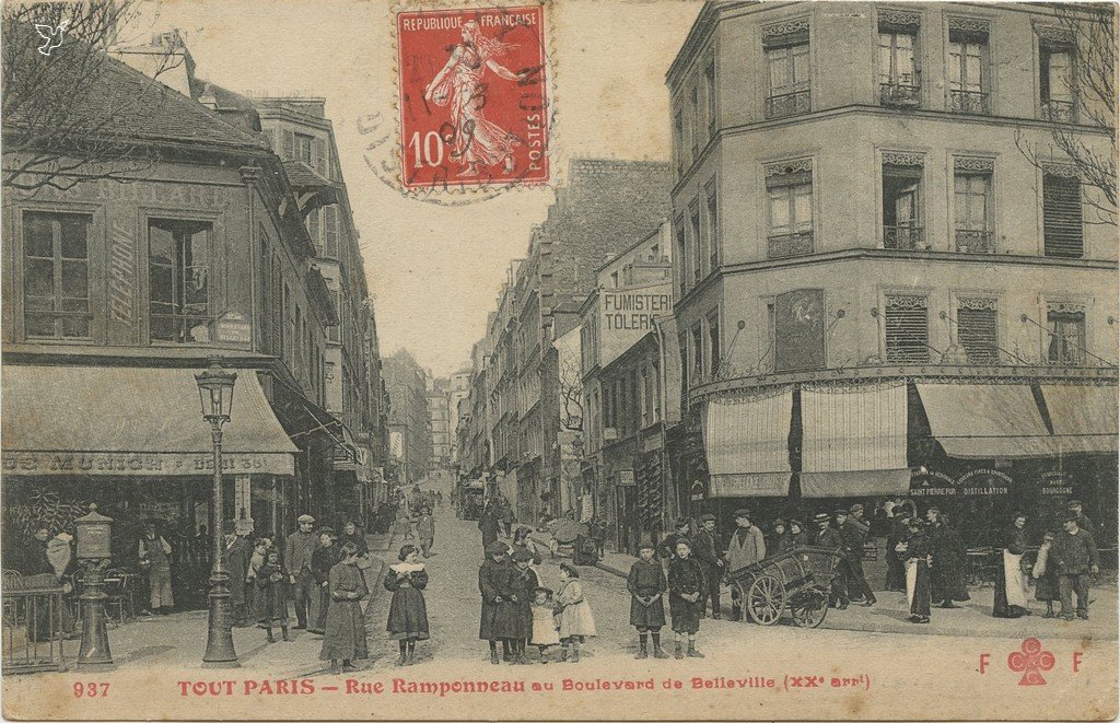 Z - 937 - Rue Ramponneau au boulevard de Belleville.jpg