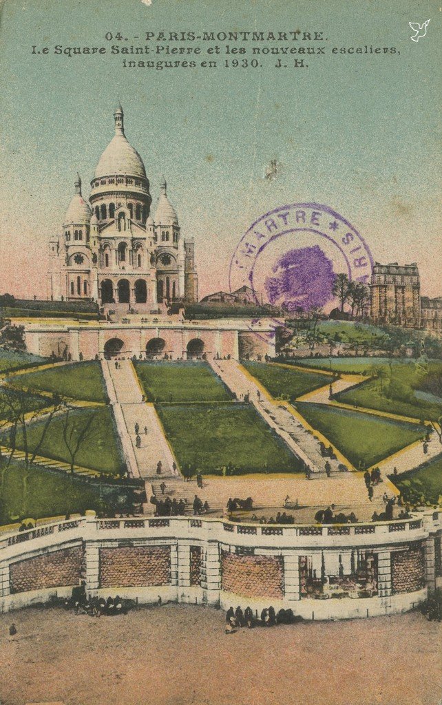 Z - 04 - Le Square St-Pierre de Montmartre et les nouveaux escaliers.jpg