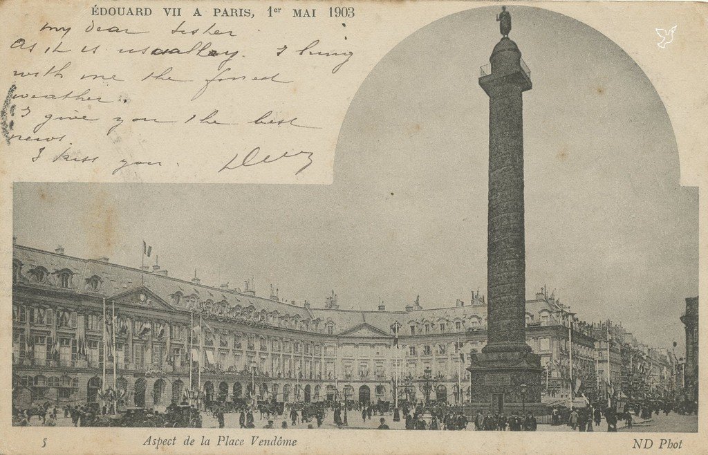 Z - ND 5 EDOUARD VII 1903 - Place Vendome.jpg