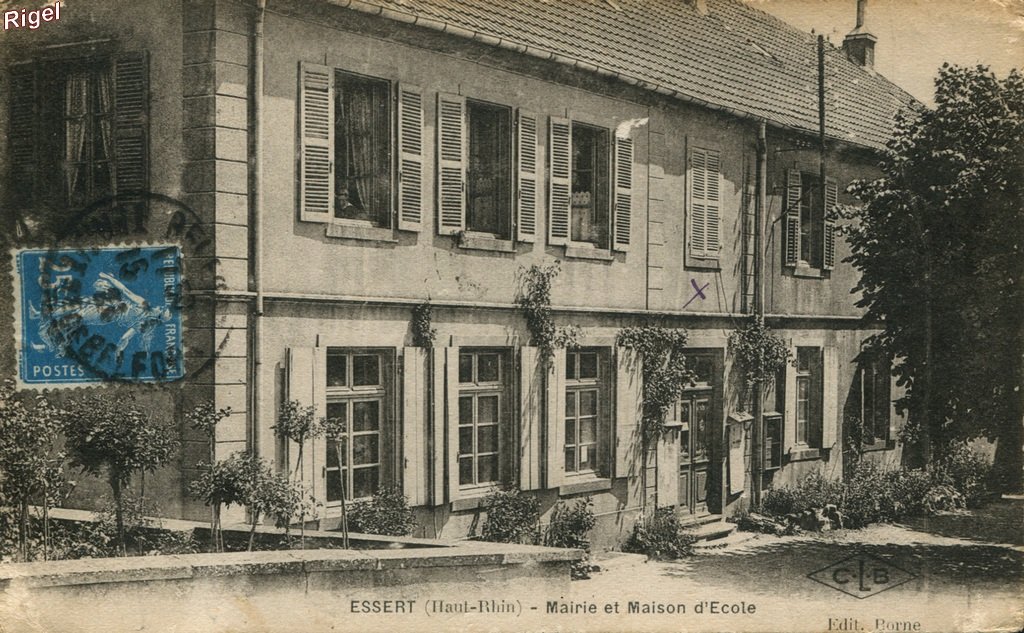 90-ESSERT- Mairie et Maison d'Ecole - Edit Borne - CLB.jpg