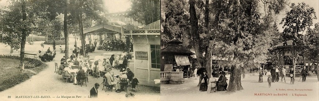 Martigny-les-Bains - La Musique au Parc - L'Esplanade et le Kiosque à musique.jpg