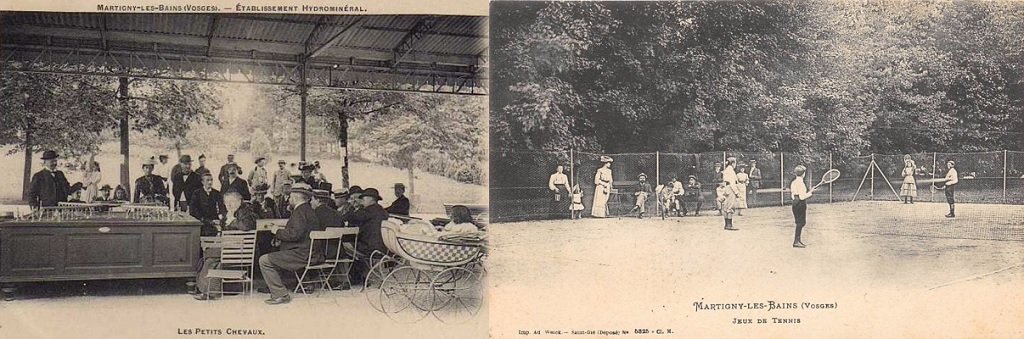 Martigny-les-Bains - Les Petits chevaux (même les bébés) - Le Jeu de Tennis.jpg