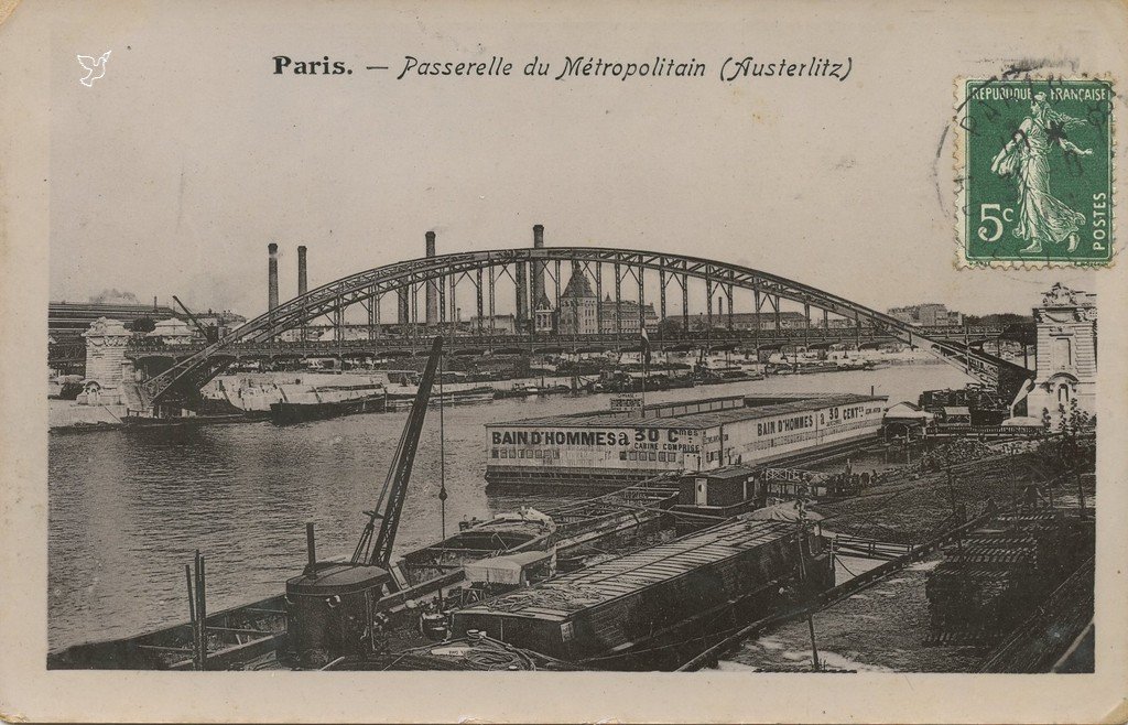 Z - Sans éditeur - Passerelle du Métropolitain (Austerlitz).jpg