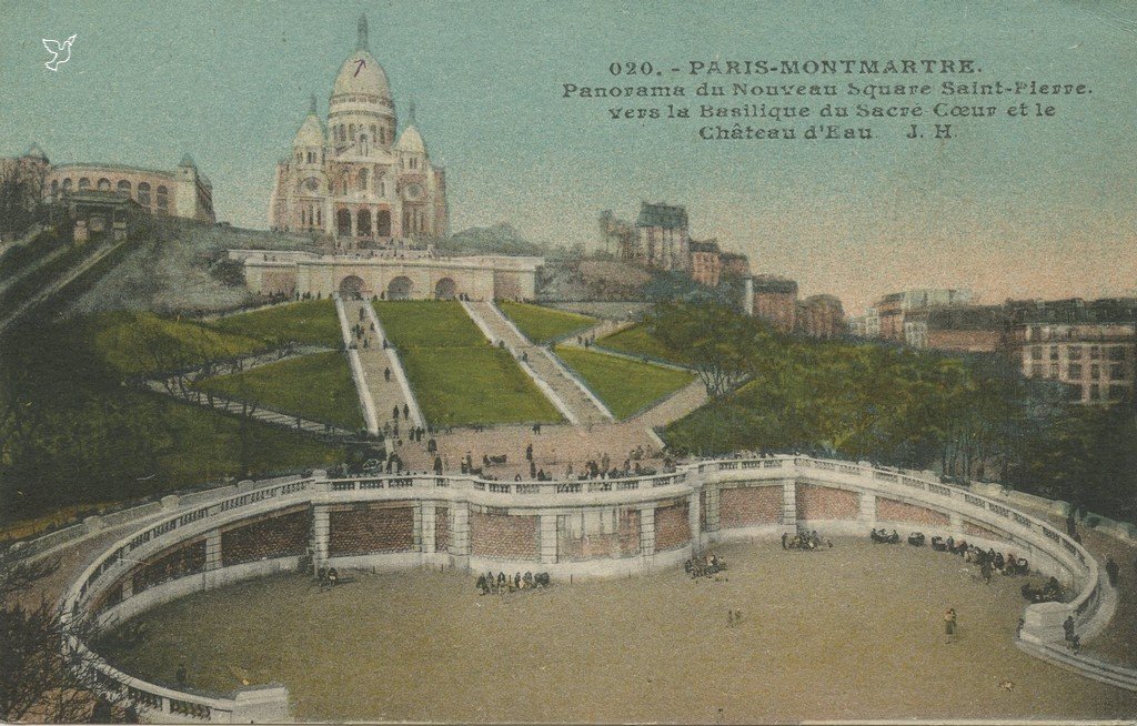 Z - 020 - Paris-Montmartre - Panorama du nouveau square St-Pierre (color).jpg