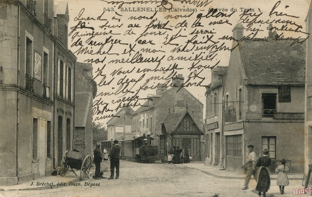 14-Sallenelles - Arrivée du Tram - 543 J Bréchet édit.jpg