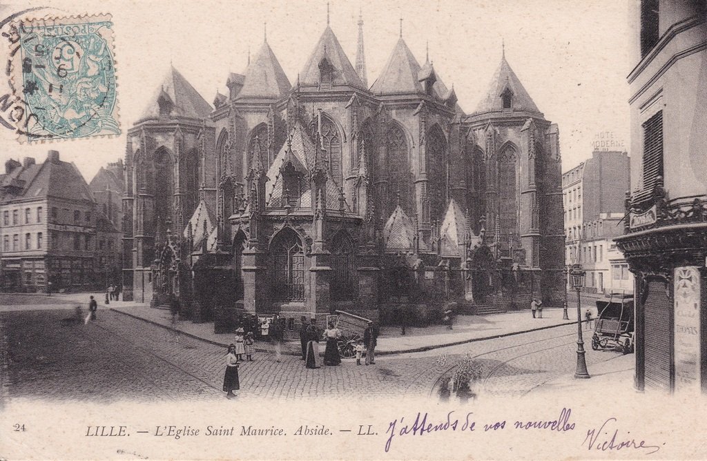 Lille - L'Eglise Saint-Maurice - Abside.jpg
