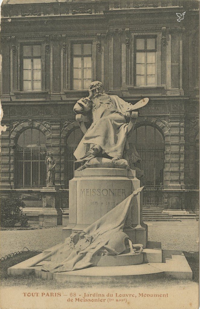 Z - 68 - Jardin du Louvre - Mt de Meisonier.jpg