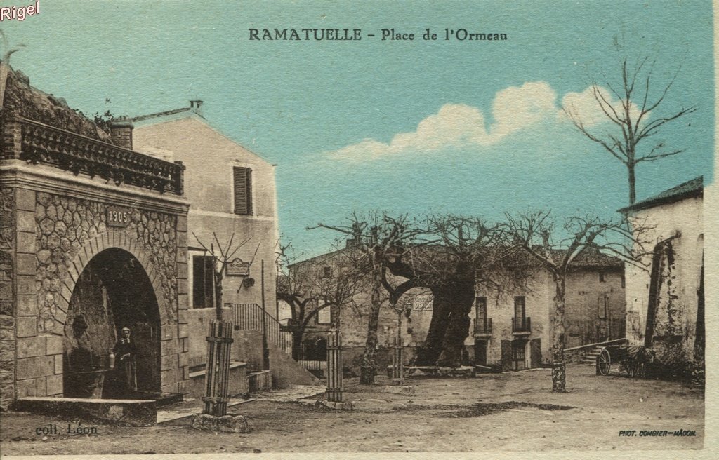 83-Ramatuelle Place de l'Ormeau - Coll Léon CIM.jpg