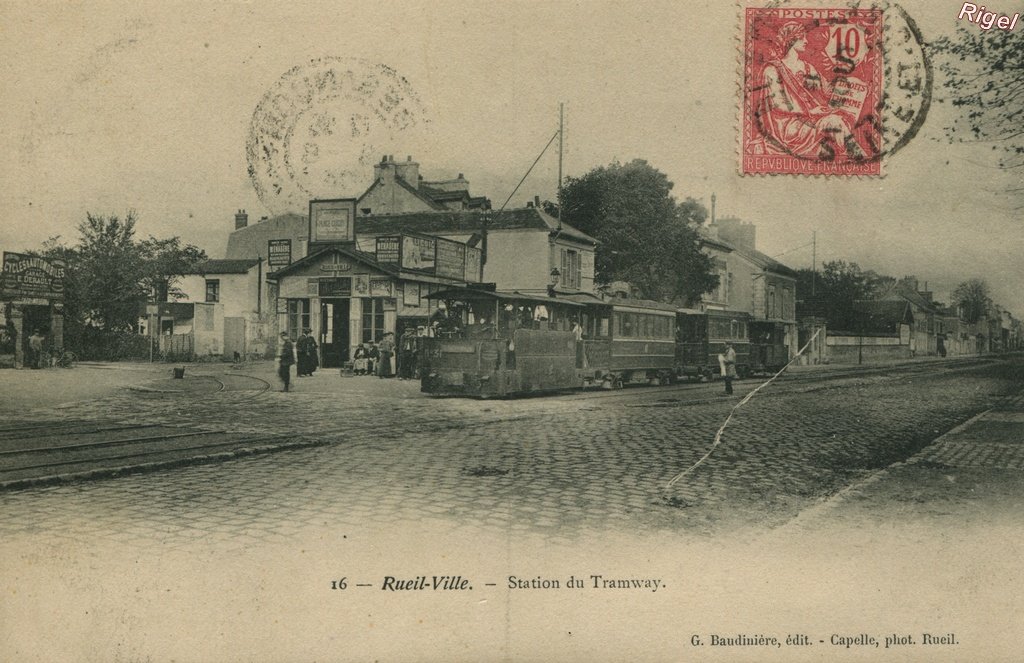 92-Rueil-Ville - Station de Tramway - 16 G Baudinière édit - Capelle phot.jpg
