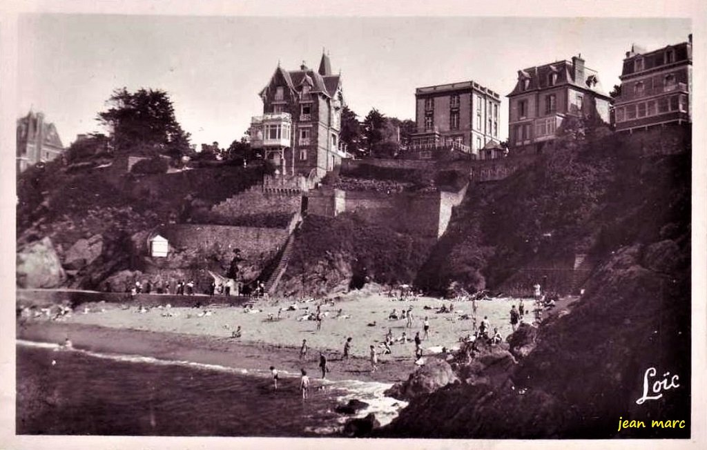 Dinard - Plage de Port-Salut (5079 Loïc - Edition Mesny, Rennes).jpg