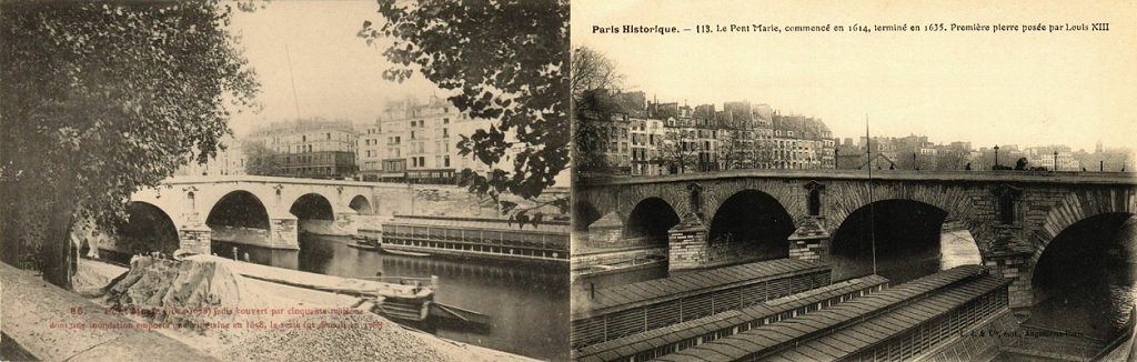 Le Pont Marie, le quai de Bourbon et le bateau-lavoir Bailly.jpg