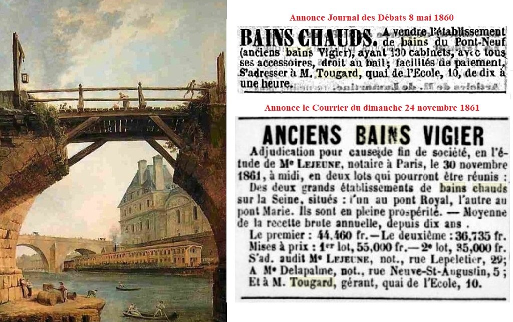 Les Bains Vigier du Pont Royal (peinture Hubert Robert, Banque de France) - Annonces.jpg