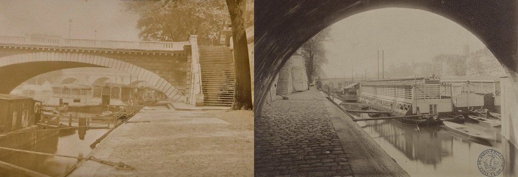 Quai de Bourbon vu du pont Louis Philippe et vu du Pont Marie.jpg