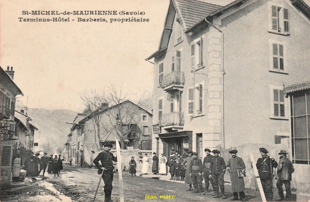 Saint-Michel-de-Maurienne - Terminus Hôtel - Barberis propriétaire.jpg