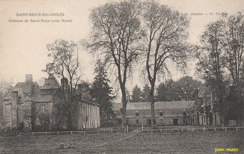 Saint-Brice-en-Coglès - Château de Saint-Brice (côté nord).jpg