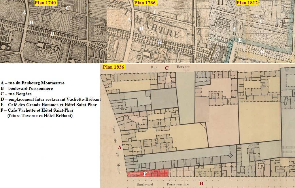 Plans Bld Poissonnière - Faubourg Montmartre 1740 1766 1812 1836.jpg