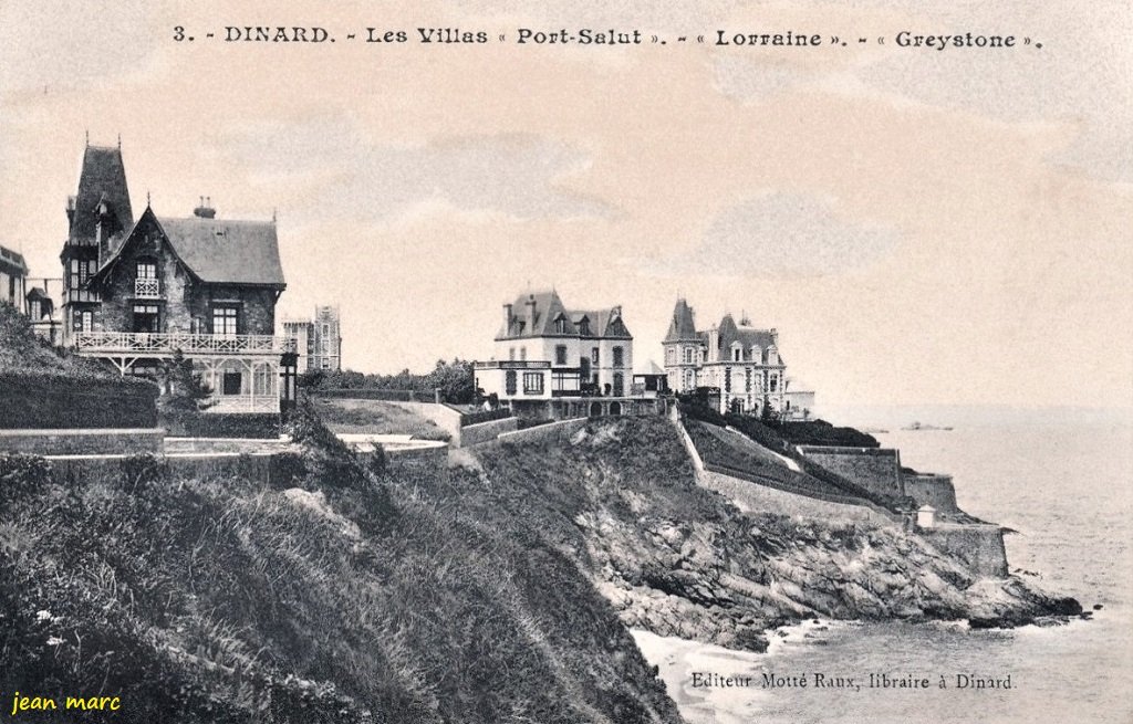 Dinard - Les Villas Port-Salut, Lorraine et Greystone.jpg