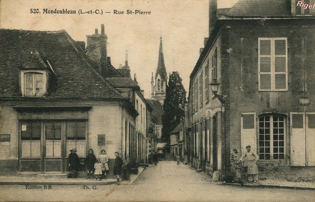 41-Mondoubleau - Rue St-Pierre - 520 Edition BB - Th G.jpg