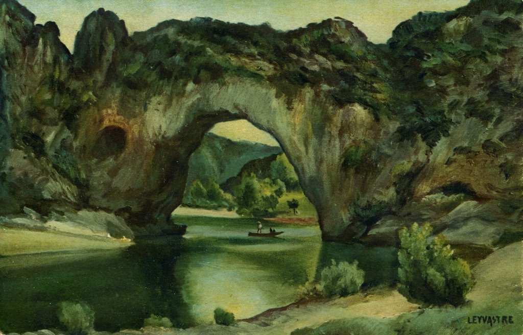 07-Le Pont d'Arc et l'Ardèche - Edition G Marquand Aubenas - Leyvastre.jpg