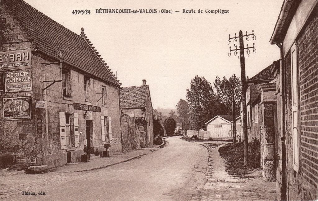 60 - BETHANCOURT-EN-VALOIS - 439-5-34 - Route de Compiègne - Thieux. édit. - 21-11-22.jpg