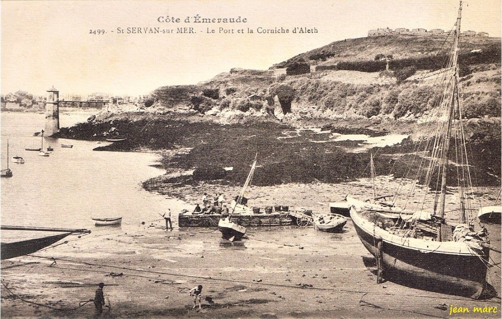 Saint-Servan - Le Port et la corniche d'Aleth.jpg