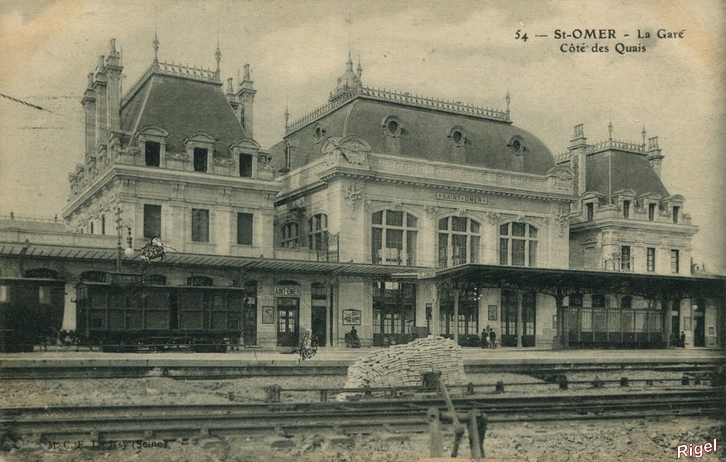 62-St-Omer - La Gare - Côté Quais - 54 MCFL, Issy.jpg