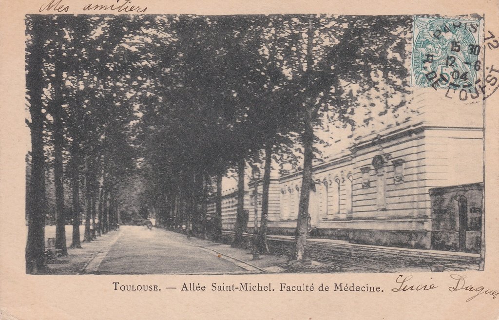 Toulouse - Allée Saint-Michel. Faculté de Médecine.jpg