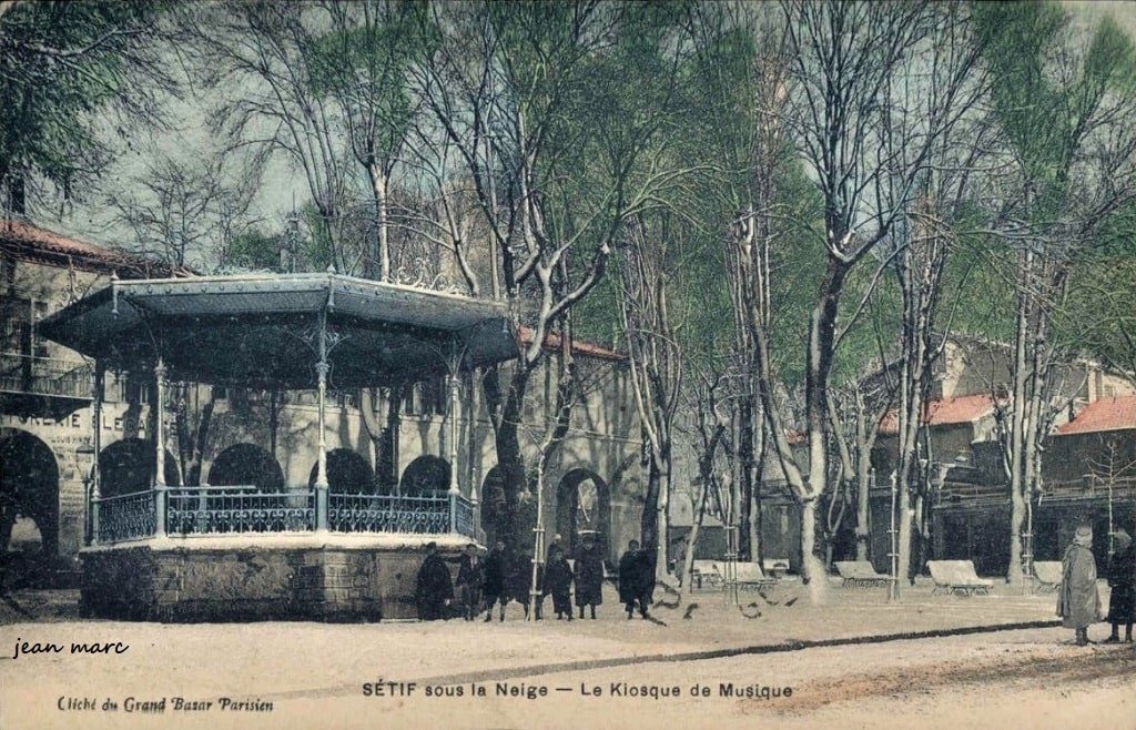 Sétif sous la Neige - Le Kiosque à musique.jpg