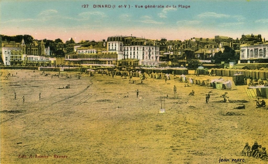 Dinard - Vue générale de la Plage (A. Lamiré 127).jpg