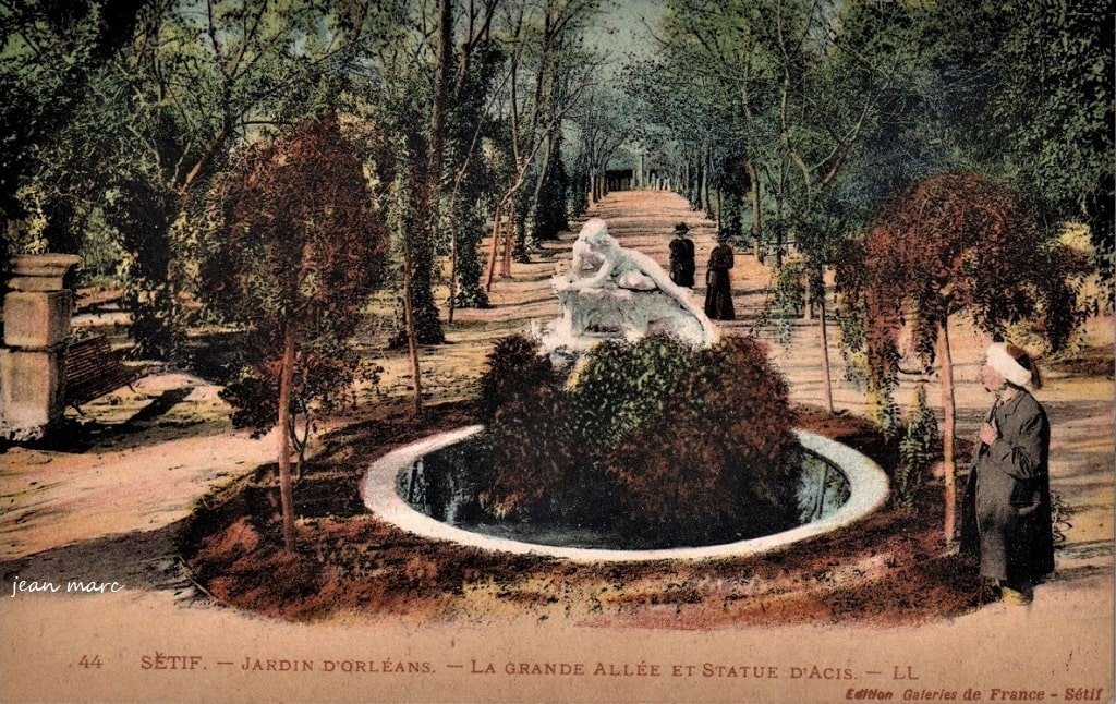 Sétif - Jardin d'Orléans - La Grande allée.jpg