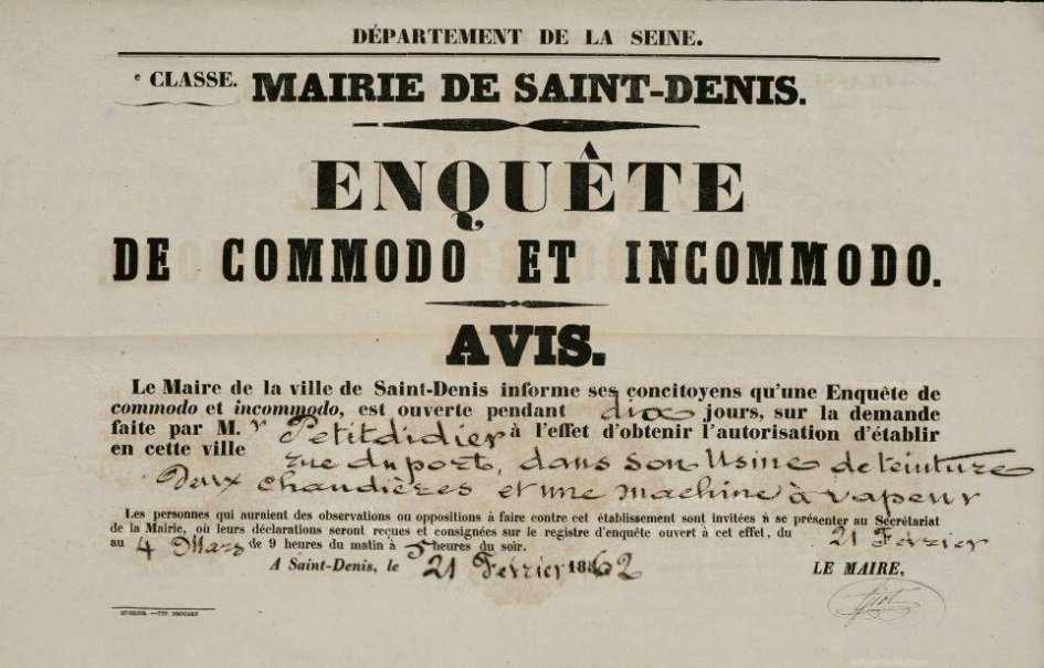 21 février 1862 Demande d'autorisation installation des chaudières de M. Petitdidier à Saint-Denis, rue du Port.jpg