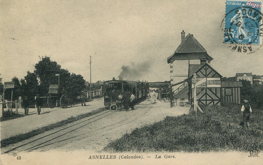 14-Asnelles - La Gare - 43 ND Phot.jpg