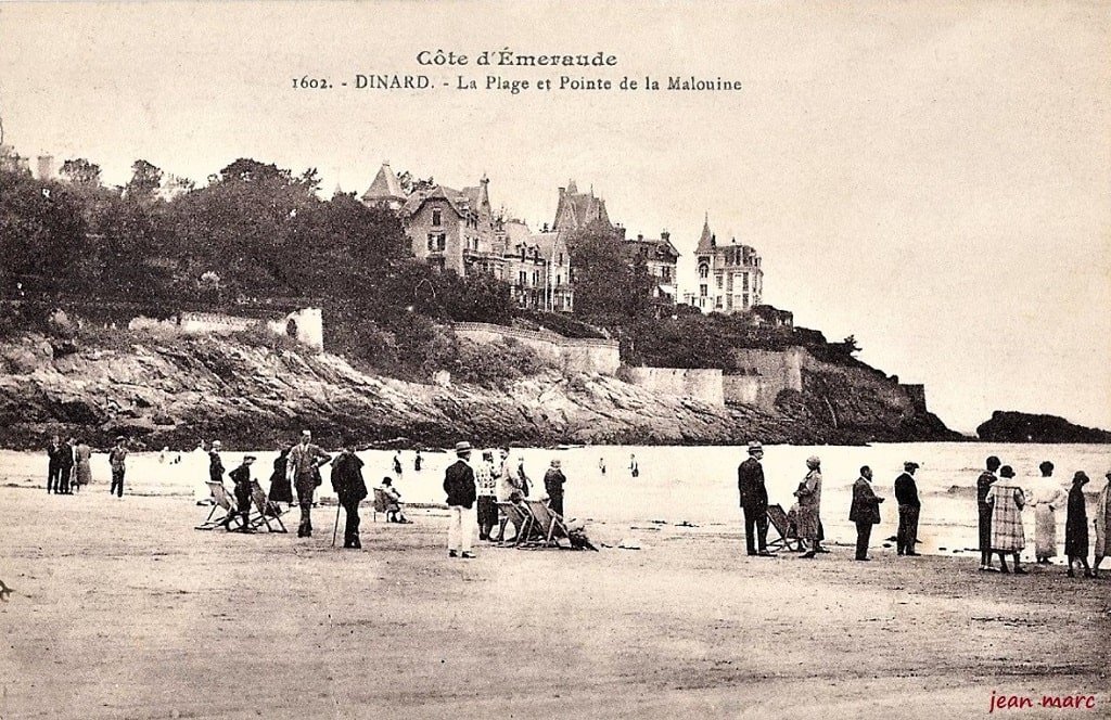 Dinard - La Plage et Pointe de la Malouine 1602.jpg