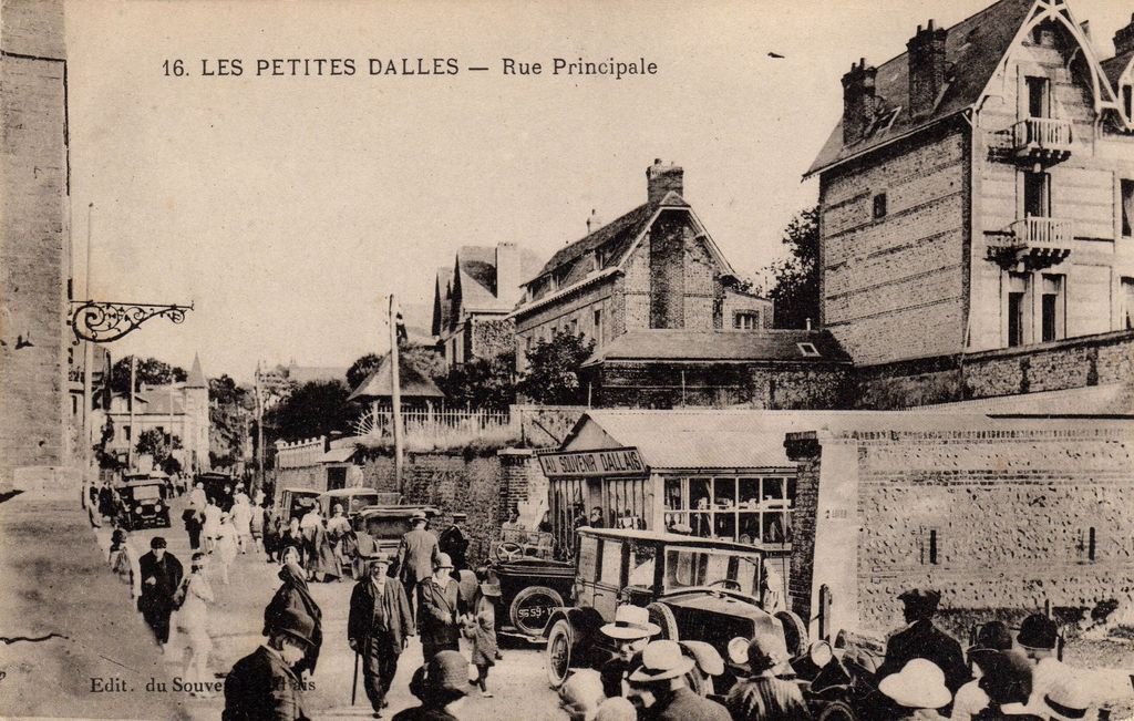 76 - LES PETITES DALLES -16 - Rue Principale -  Coll. Antoine - Edit. du Souvenir Dallais - 01-03-23.jpg