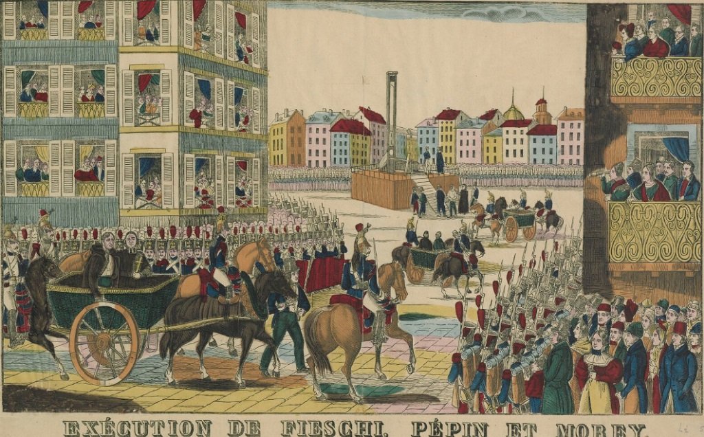 19 février 1836 Exécution de Fieschi, Pépin et Morey (Estampe).jpg
